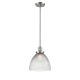 A thumbnail of the Innovations Lighting 201S Pendleton Brushed Satin Nickel / Halophane