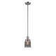 A thumbnail of the Innovations Lighting 201S Small Bell Brushed Satin Nickel / Smoked