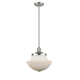 A thumbnail of the Innovations Lighting 201S Large Oxford Brushed Satin Nickel / Matte White