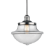 A thumbnail of the Innovations Lighting 201S Oxford Schoolhouse Brushed Satin Nickel / Clear