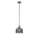 A thumbnail of the Innovations Lighting 201S Large Bell Brushed Satin Nickel / Smoked