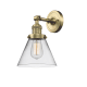 A thumbnail of the Innovations Lighting 203 Large Cone Antique Brass / Clear