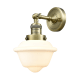 A thumbnail of the Innovations Lighting 203 Small Oxford Antique Brass / Matte White