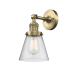 A thumbnail of the Innovations Lighting 203 Small Cone Antique Brass / Seedy