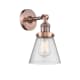 A thumbnail of the Innovations Lighting 203 Small Cone Antique Copper / Seedy