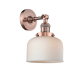 A thumbnail of the Innovations Lighting 203 Large Bell Antique Copper / Matte White Cased