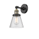 A thumbnail of the Innovations Lighting 203 Small Cone Black Antique Brass / Seedy