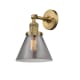 A thumbnail of the Innovations Lighting 203 Large Cone Brushed Brass / Smoked
