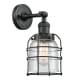 A thumbnail of the Innovations Lighting 203 Small Bell Cage Matte Black / Seedy