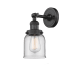 A thumbnail of the Innovations Lighting 203 Small Bell Oiled Rubbed Bronze / Clear