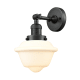 A thumbnail of the Innovations Lighting 203 Small Oxford Oil Rubbed Bronze / Matte White