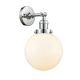 A thumbnail of the Innovations Lighting 203-8 Beacon Polished Chrome / Matte White