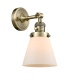 A thumbnail of the Innovations Lighting 203SW Small Cone Antique Brass / Matte White