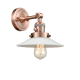 A thumbnail of the Innovations Lighting 203SW Halophane Antique Copper / Matte White