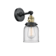 A thumbnail of the Innovations Lighting 203SW Small Bell Black Antique Brass / Clear