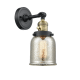 A thumbnail of the Innovations Lighting 203SW Small Bell Black Antique Brass / Silver Plated Mercury