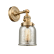 A thumbnail of the Innovations Lighting 203SW Small Bell Brushed Brass / Silver Plated Mercury