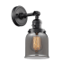 A thumbnail of the Innovations Lighting 203SW Small Bell Matte Black / Plated Smoked