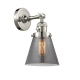 A thumbnail of the Innovations Lighting 203SW Small Cone Polished Nickel / Smoked