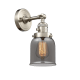 A thumbnail of the Innovations Lighting 203SW Small Bell Brushed Satin Nickel / Plated Smoked