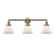 A thumbnail of the Innovations Lighting 205-S Large Cone Antique Brass / Matte White