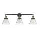 A thumbnail of the Innovations Lighting 205-S Large Cone Black Antique Brass / Clear