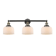 A thumbnail of the Innovations Lighting 205-S Large Bell Black Antique Brass / Matte White