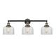 A thumbnail of the Innovations Lighting 205-S Large Bell Black Antique Brass / Clear