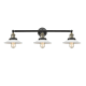 A thumbnail of the Innovations Lighting 205-S Halophane Black Antique Brass / Matte White
