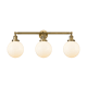 A thumbnail of the Innovations Lighting 205-S-8 Beacon Brushed Brass / Matte White