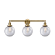 A thumbnail of the Innovations Lighting 205-S-8 Beacon Brushed Brass / Clear