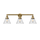 A thumbnail of the Innovations Lighting 205-S Large Cone Brushed Brass / Seedy