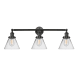 A thumbnail of the Innovations Lighting 205-S Large Cone Matte Black / Clear