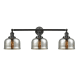 A thumbnail of the Innovations Lighting 205-S Large Bell Matte Black / Silver Plated Mercury