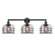 A thumbnail of the Innovations Lighting 205-S Large Bell Cage Matte Black / Smoked
