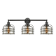 A thumbnail of the Innovations Lighting 205-S Large Bell Cage Matte Black / Silver Plated Mercury