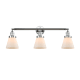 A thumbnail of the Innovations Lighting 205-S Small Cone Polished Chrome / Matte White