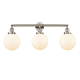 A thumbnail of the Innovations Lighting 205-S-8 Beacon Polished Nickel / Matte White