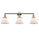 A thumbnail of the Innovations Lighting 205-S Large Cone Polished Nickel / Matte White