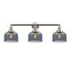 A thumbnail of the Innovations Lighting 205-S Large Bell Brushed Satin Nickel / Plated Smoked