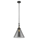 A thumbnail of the Innovations Lighting 206 X-Large Cone Black Antique Brass / Plated Smoke