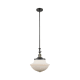 A thumbnail of the Innovations Lighting 206 Large Oxford Black Antique Brass / Matte White