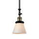 A thumbnail of the Innovations Lighting 206 Small Cone Black / Antique Brass / Matte White Cased