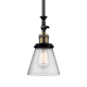 A thumbnail of the Innovations Lighting 206 Small Cone Black / Antique Brass / Seedy