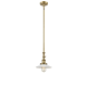 A thumbnail of the Innovations Lighting 206 Halophane Brushed Brass / Matte White Halophane
