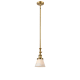 A thumbnail of the Innovations Lighting 206 Small Cone Brushed Brass / Matte White Cased