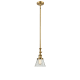 A thumbnail of the Innovations Lighting 206 Small Cone Brushed Brass / Clear