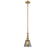 A thumbnail of the Innovations Lighting 206 Small Cone Brushed Brass / Smoked