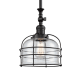 A thumbnail of the Innovations Lighting 206 Large Bell Cage Matte Black / Clear