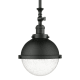 A thumbnail of the Innovations Lighting 206-14-9 Hampden Pendant Matte Black / Seedy